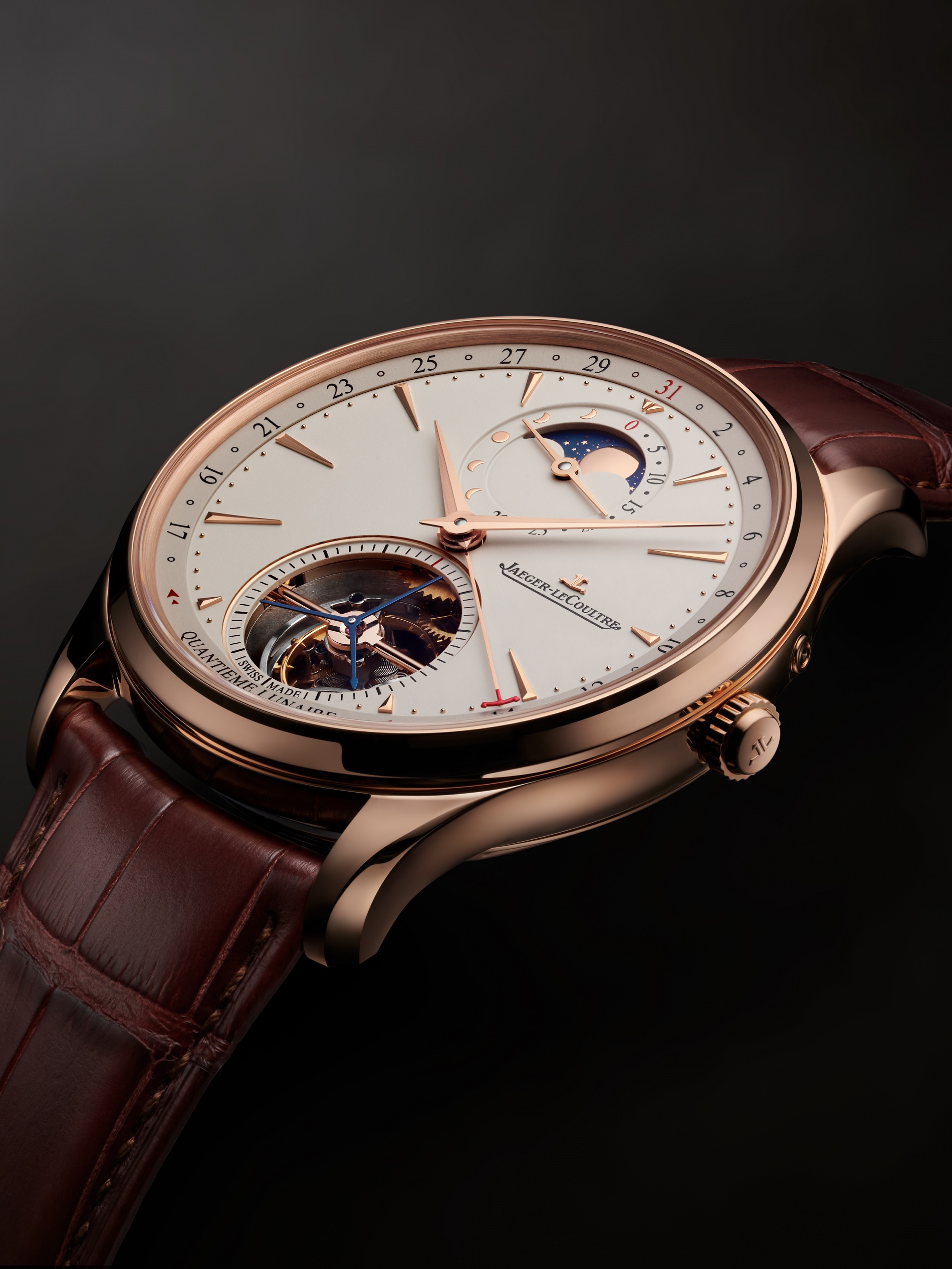 Jaeger LeCoultre presents a new Master Ultra Thin uniting a moon